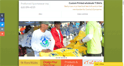 Desktop Screenshot of preferredsportswear.com